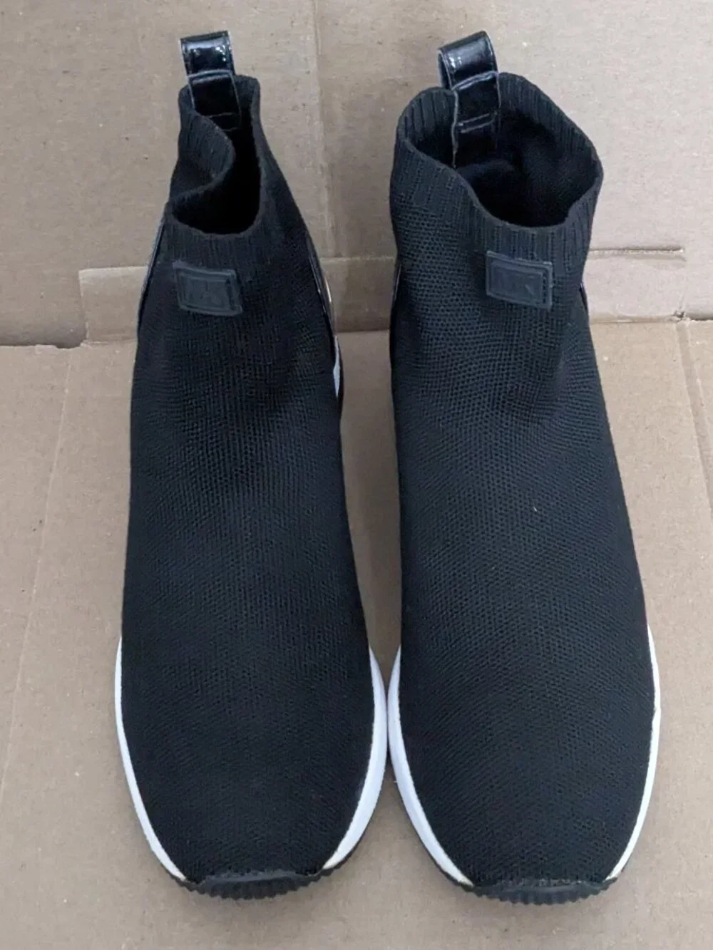 Michael Kors Sport Sneakers Skyler Made Of Stretch Knit In Sock Look Size 7.5